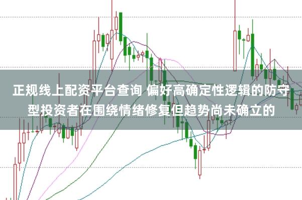 正规线上配资平台查询 偏好高确定性逻辑的防守型投资者在围绕情绪修复但趋势尚未确立的